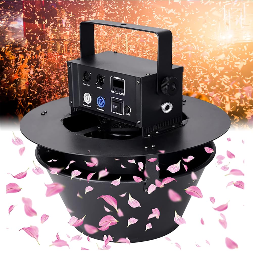 Amazon.co.jp: 紙吹雪エフェクトマシン 100W ステージスワール紙